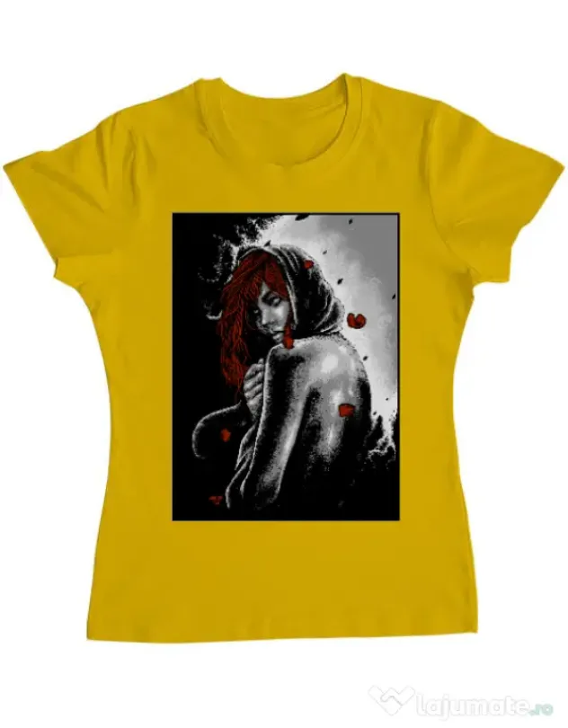 Tricou ADLER dama Solitude Galben