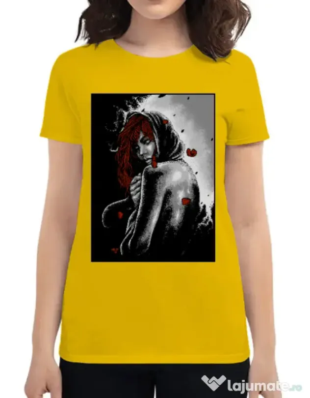 Tricou ADLER dama Solitude Galben