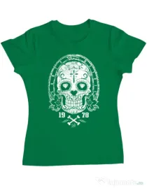 Tricou ADLER dama Diamond eyes Verde mediu