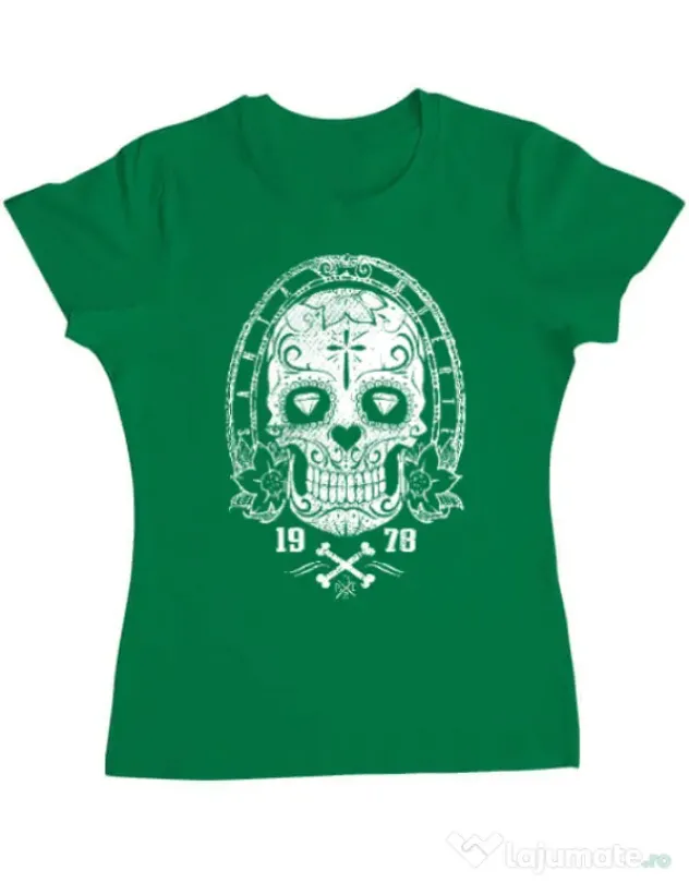 Tricou ADLER dama Diamond eyes Verde mediu