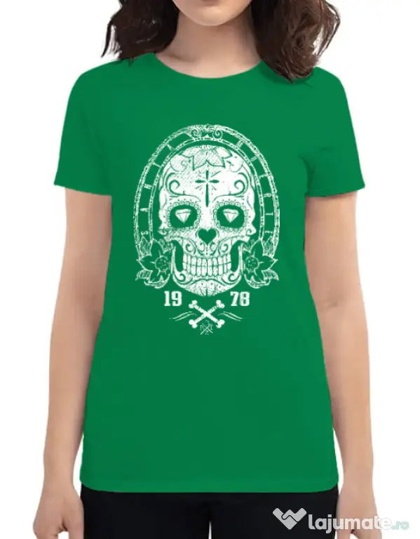 Tricou ADLER dama Diamond eyes Verde mediu
