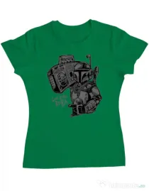 Tricou ADLER dama Mr Boba Boba Verde mediu