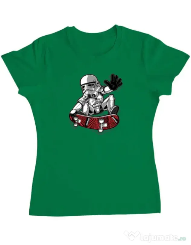 Tricou ADLER dama Trooper trick Verde mediu