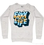 Bluza ADLER dama Enjoy your life Migdala melanj