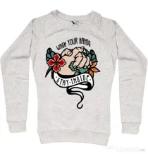 Bluza ADLER dama Wash your hands Migdala melanj
