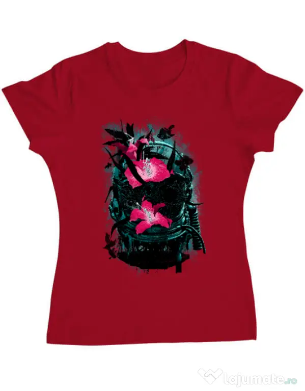Tricou ADLER dama The last of us Rosu