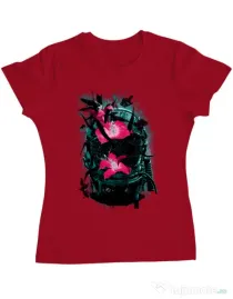 Tricou ADLER dama The last of us Rosu