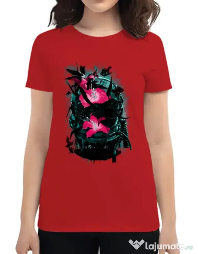 Tricou ADLER dama The last of us Rosu