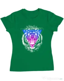 Tricou ADLER dama Galactica Verde mediu