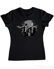 Tricou ADLER dama Pulp killer Negru