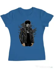 Tricou ADLER dama Sky fighter Albastru azuriu 