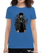 Tricou ADLER dama Sky fighter Albastru azuriu 