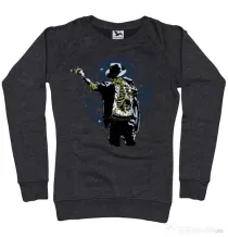 Bluza ADLER dama Zombie pop Negru melanj