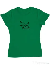 Tricou ADLER dama Swan Verde mediu