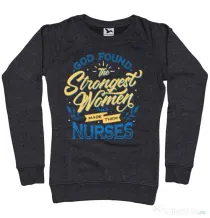 Bluza ADLER dama Strongest women Negru melanj