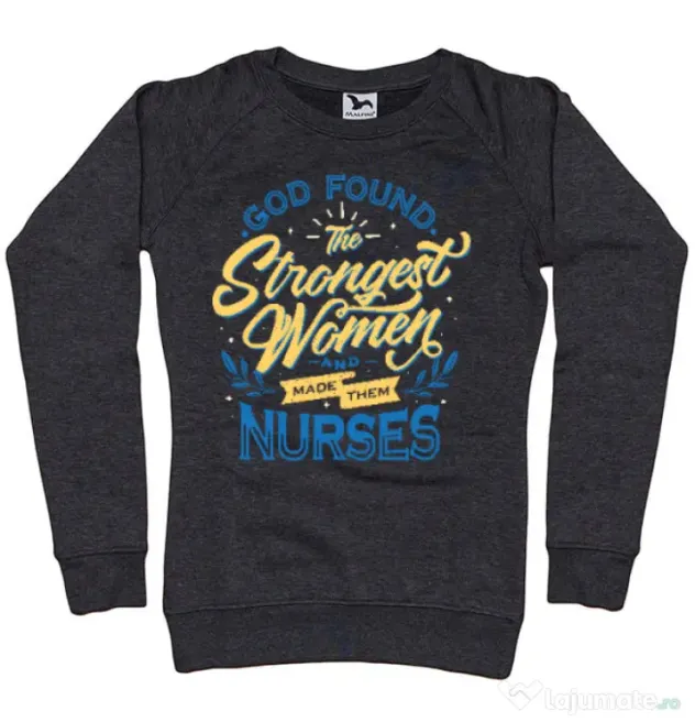 Bluza ADLER dama Strongest women Negru melanj