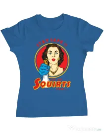 Tricou ADLER dama Squirts Albastru azuriu