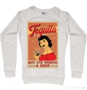 Bluza ADLER dama Worth a shot Migdala melanj
