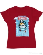 Tricou ADLER dama Cleaning league gel Rosu