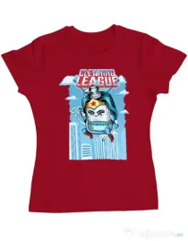 Tricou ADLER dama Cleaning league gel Rosu