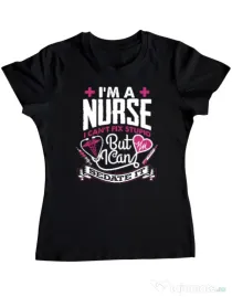 Tricou ADLER dama Can't fix stupid Negru