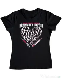 Tricou ADLER dama Nurse practicioner Negru