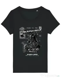 Tricou STANLEY STELLA dama Dark Side Coffee Negru