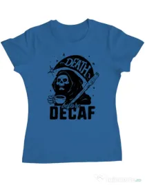Tricou ADLER dama Decaf Albastru azuriu
