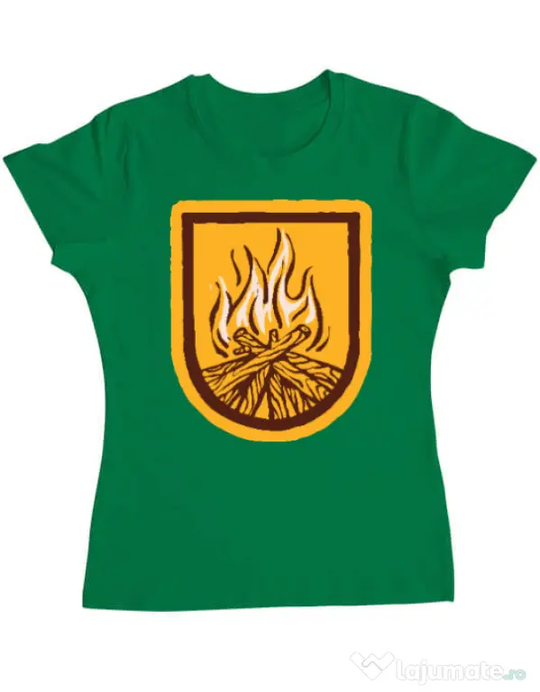 Tricou ADLER dama Bonfire Verde mediu