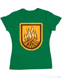 Tricou ADLER dama Bonfire Verde mediu