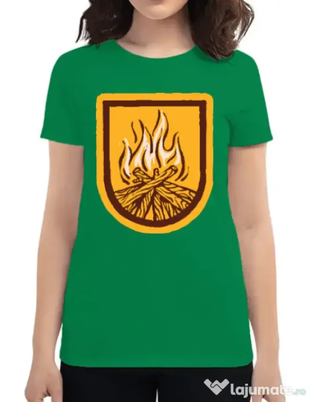Tricou ADLER dama Bonfire Verde mediu