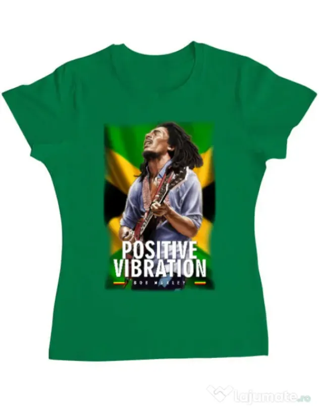 Tricou ADLER dama Jammin Verde mediu