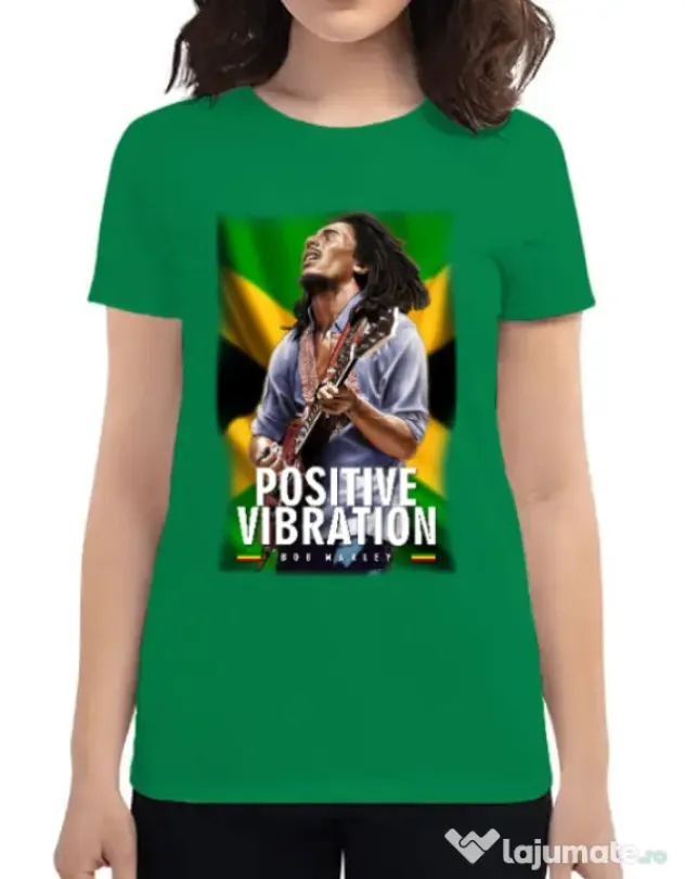 Tricou ADLER dama Jammin Verde mediu