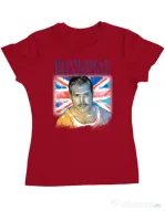 Tricou ADLER dama Bohemian Rhapsody Rosu