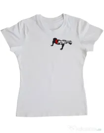 Tricou ADLER dama 5 minute Alb