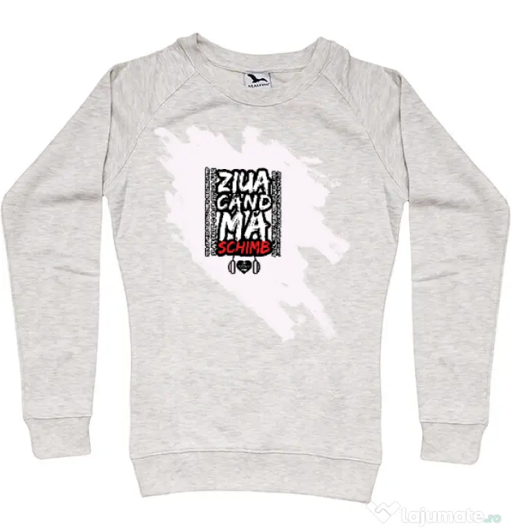 Bluza ADLER dama ZIUA CAND MA SCHIMB - Adi Morosanu Migdala melanj