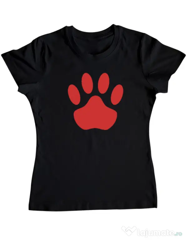 Tricou personalizat dama Custom design Negru