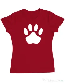 Tricou personalizat dama Custom design Rosu