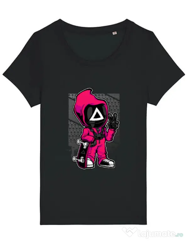 Tricou STANLEY STELLA dama Squid Game 4 Negru