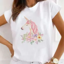 Tricou STANLEY STELLA dama Unicorn Flowers