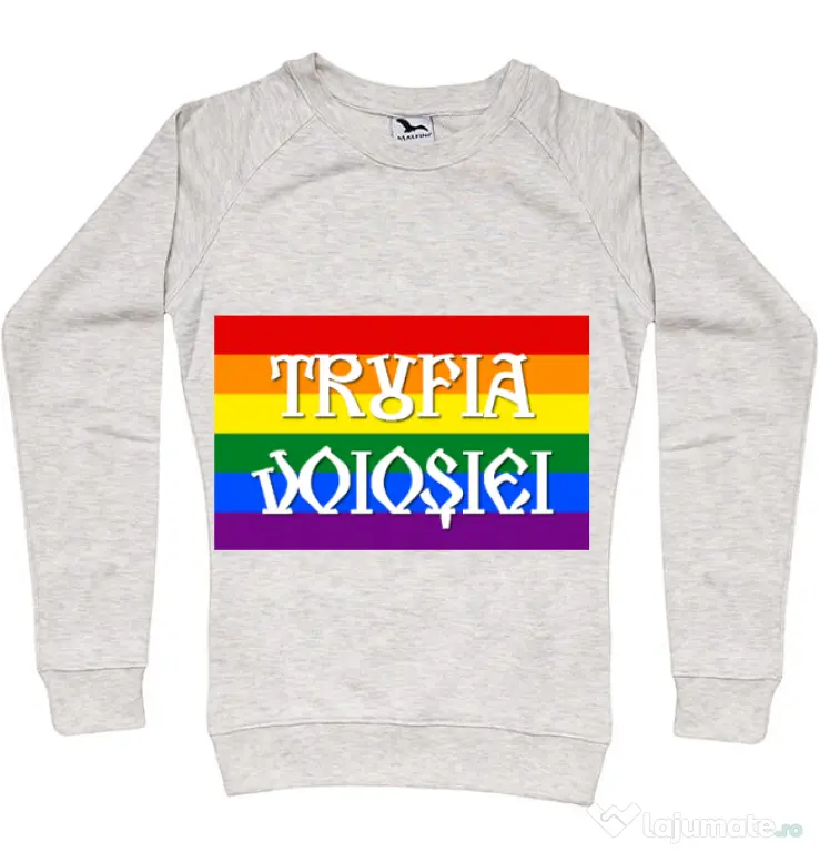 Bluza personalizata dama Trufia Voiosiei Migdala melanj