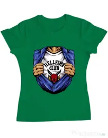 Tricou personalizat dama Release My Superpower Verde mediu
