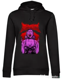 Hanorac dama cu gluga MADNESS Negru