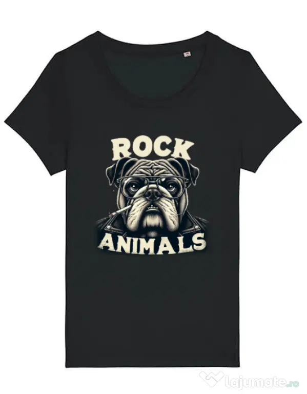 Tricou STANLEY STELLA dama BULLDOG 06 Negru