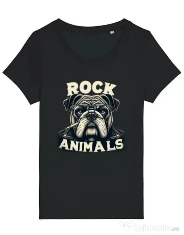Tricou STANLEY STELLA dama BULLDOG 06 Negru