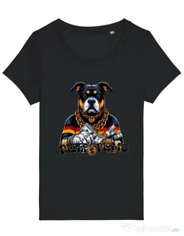 Tricou STANLEY STELLA dama BULLDOG 08 Negru