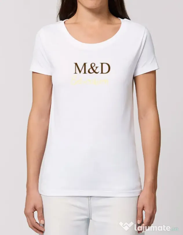 Tricou STANLEY STELLA dama M&D 10 Alb