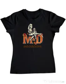 Tricou personalizat dama M&D 22 Negru