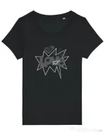 Tricou STANLEY STELLA dama LOVE Negru