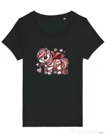 Tricou STANLEY STELLA dama Cute ponny Negru